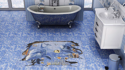 Production of ceramic tiles