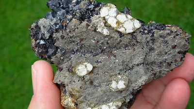 Sphalerite mineral or zinc ore