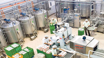 Modern food production and packaging in West Asian countries