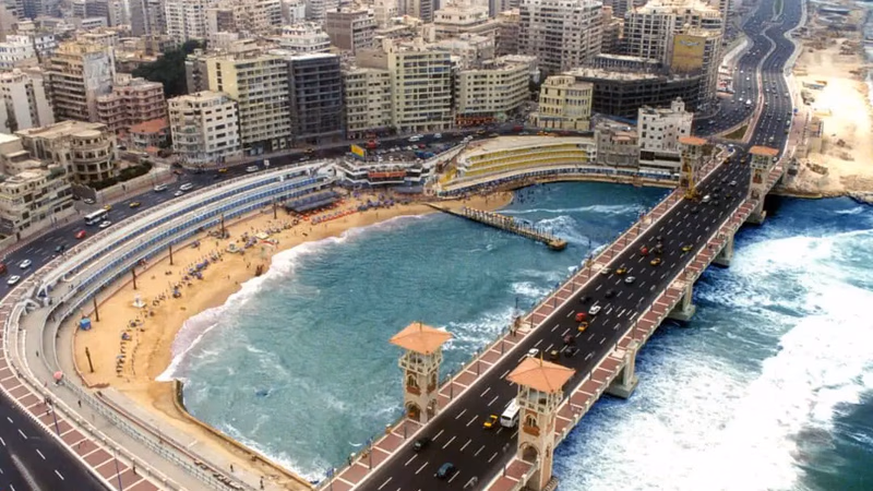 The capital and major cities of Egypt