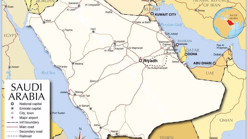 Where is Saudi Arabi?