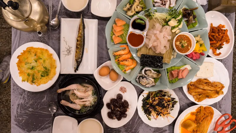 Food culture of Asian people