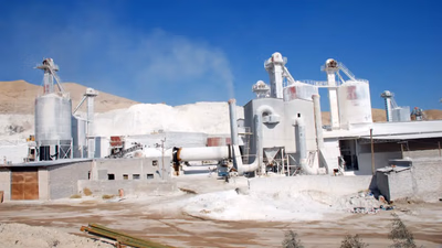 What is the use of plaster in the construction industry?