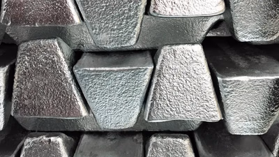 Where is the important Asian factory for export zinc ingots?