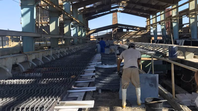 What is the situation of the zinc industry in West Asia (Middle East)?