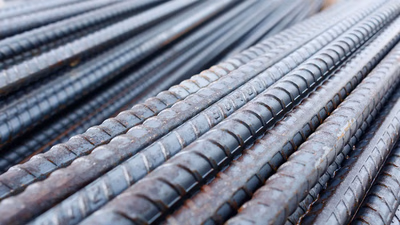 Prices of rebars and other hardware in the commodity exchange