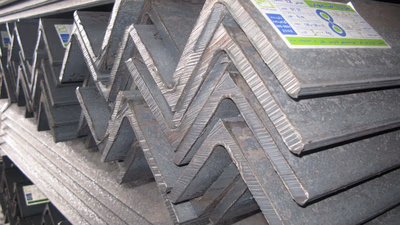 Steel corner profiles or angle bars