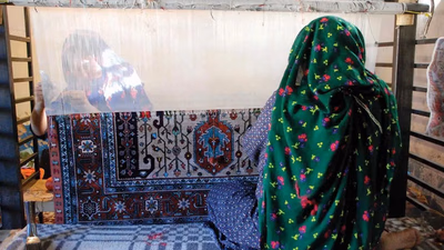 The value of Middle East handwoven carpets in international trade
