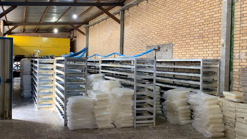 Application of paraffin