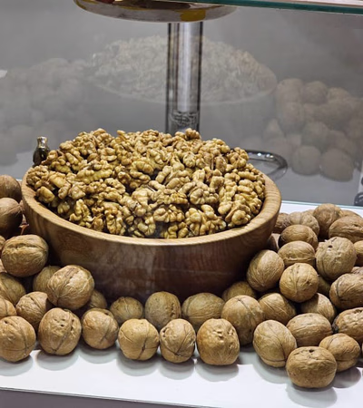 We at Khorshid Forouzan are ready to buy nuts in bulk