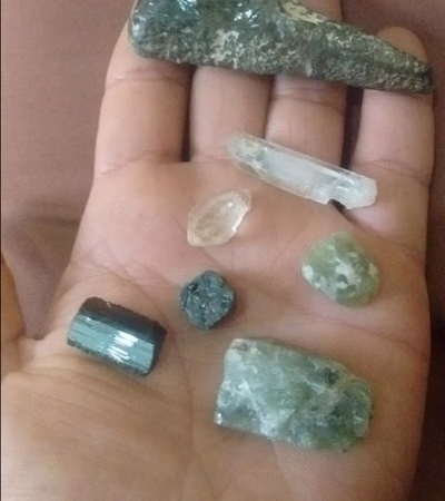 Green Jadeite and Blue Iolite and Amazonite Diamond Topaz Zafire Emeralds and Garnet Tafit