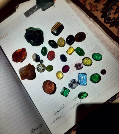 Meteorit Ruby Emerald