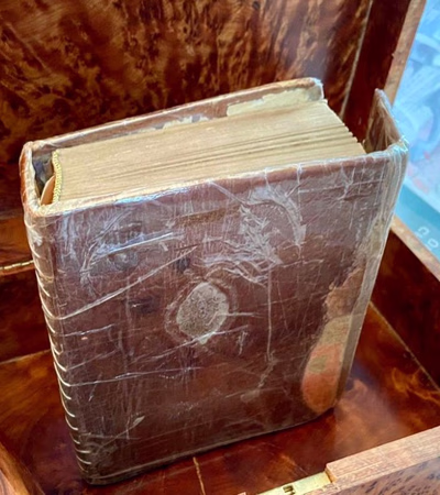 A Quran Over 10 Centuries Old Written in Gold Water